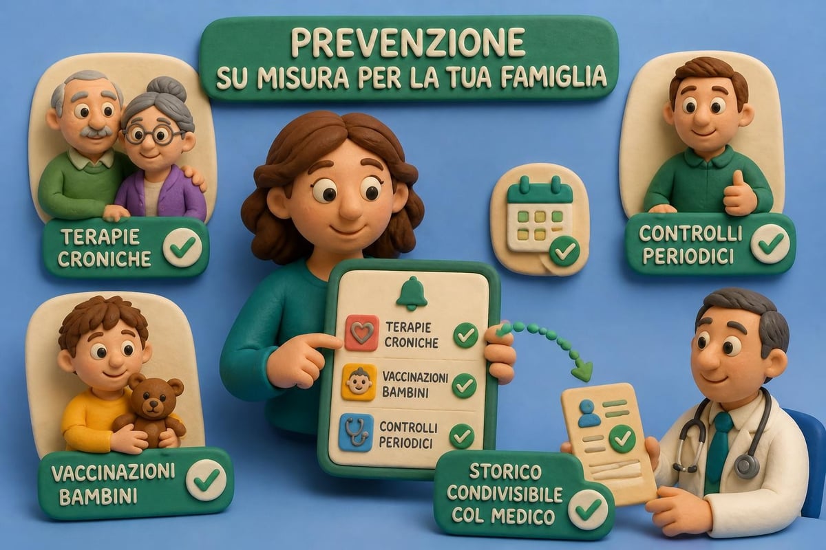 Gestione multi-profilo famiglia