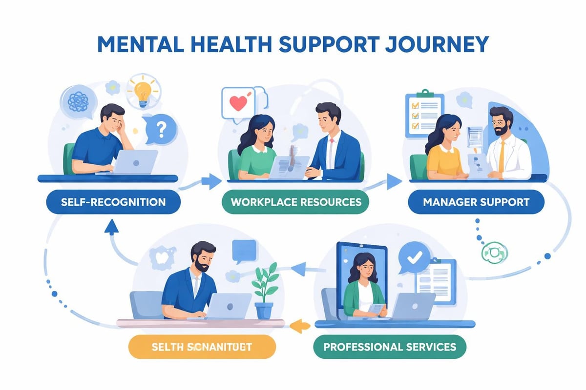 Employee mental health support pathway