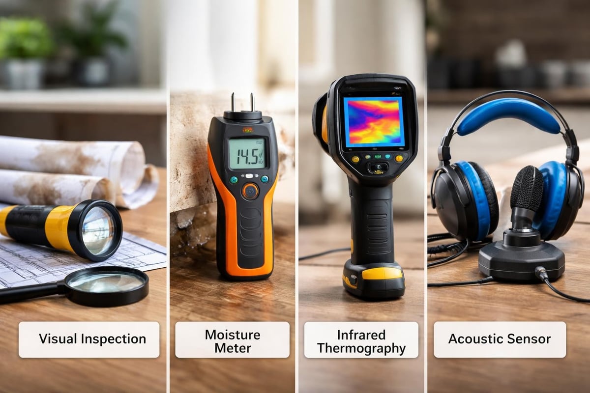 Commercial leak detection methods