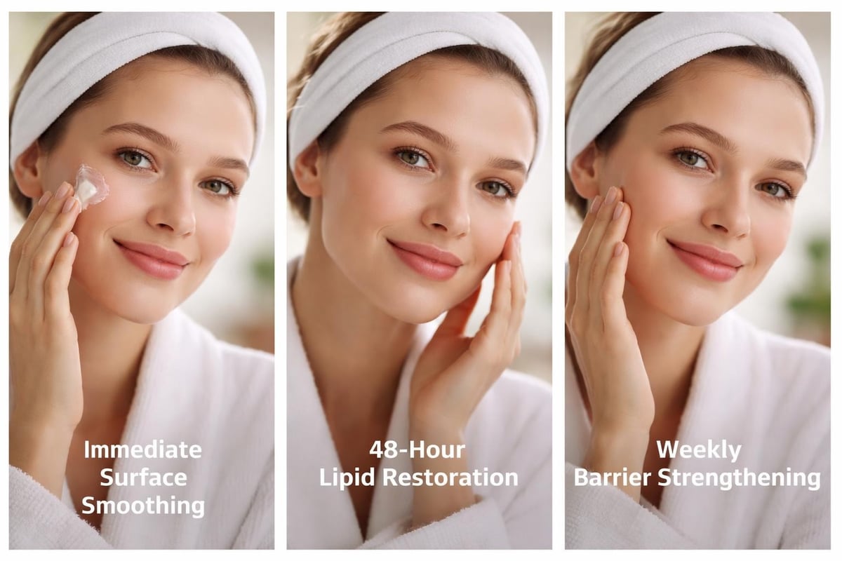 Winter skin repair timeline