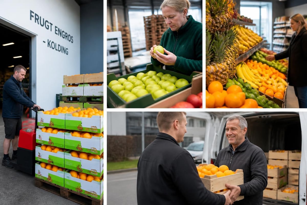 Frugtforsyningskæde i Kolding