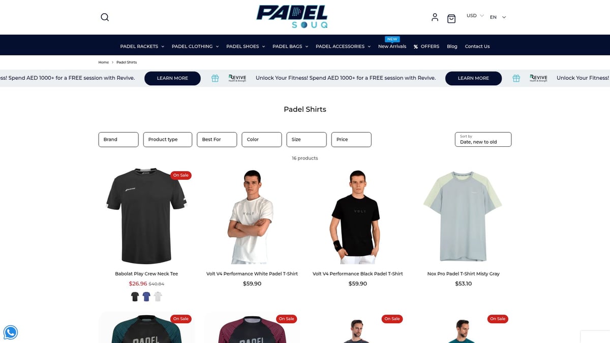 Top 8 Padel Clothing Essentials to Elevate Your Game in 2025 - Bullpadel Performance Padel Shirts