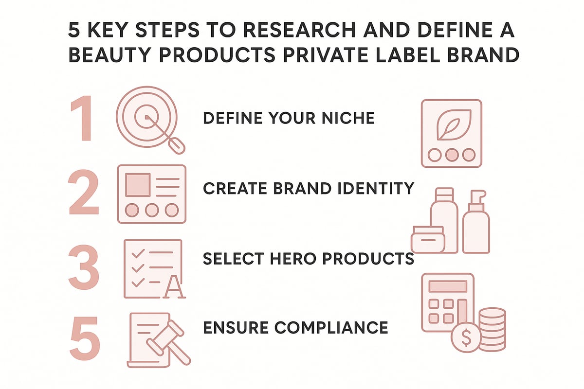 Step 1: Research and Define Your Beauty Brand