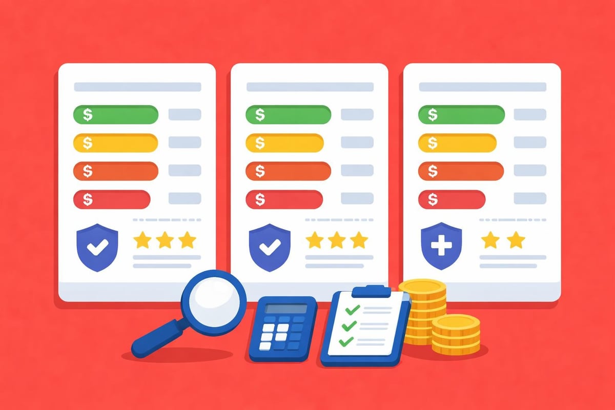 Flat roof estimate comparison