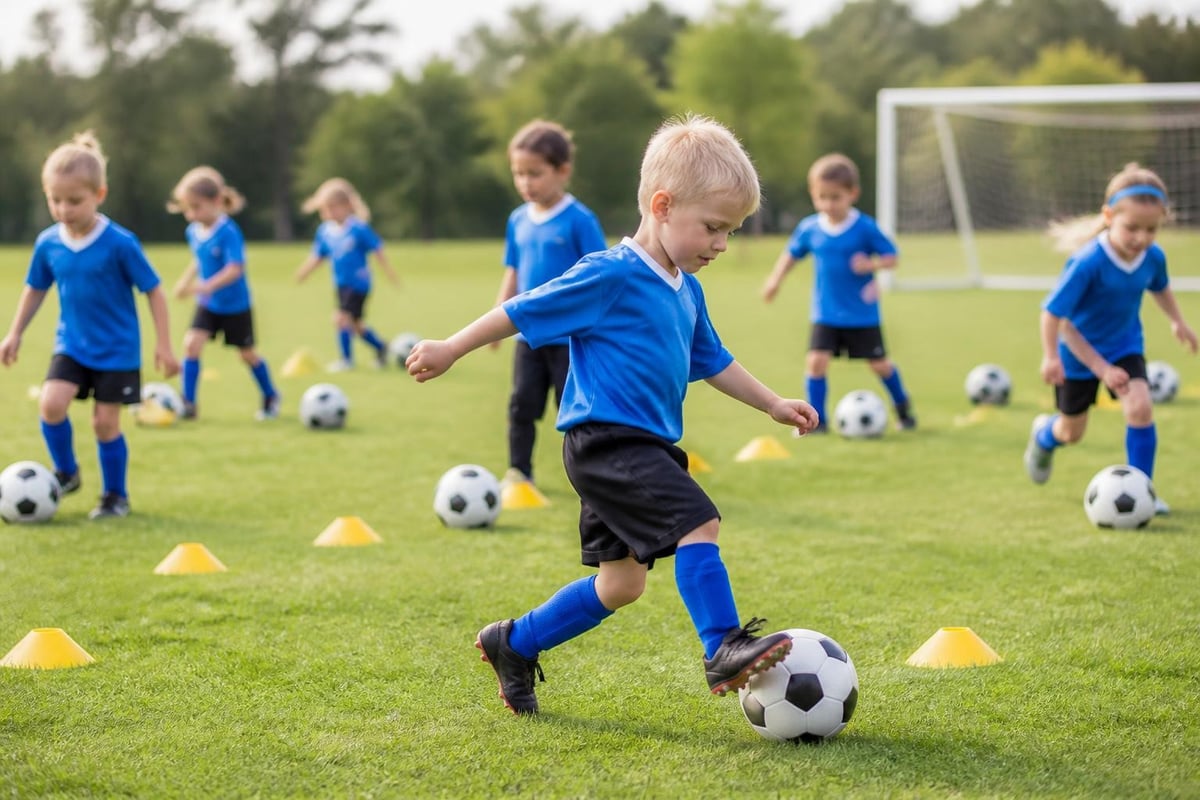 U6 soccer developmental stages