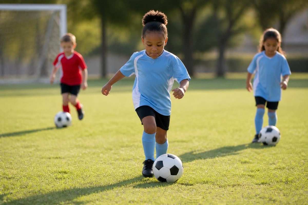 U6 soccer skill development