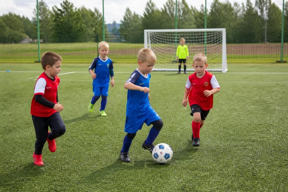 U6 soccer game formats