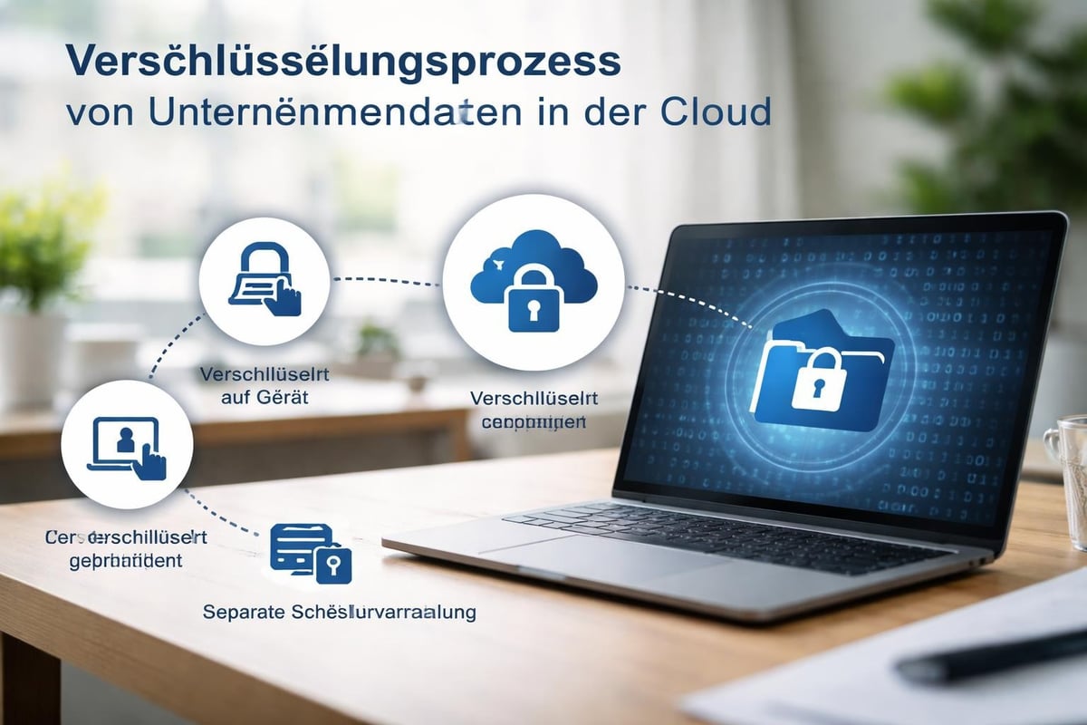 Cloud-Verschlüsselungskonzept