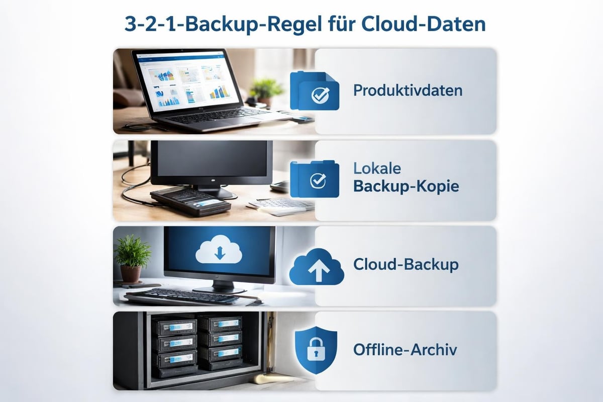 Backup-Strategie-Konzept