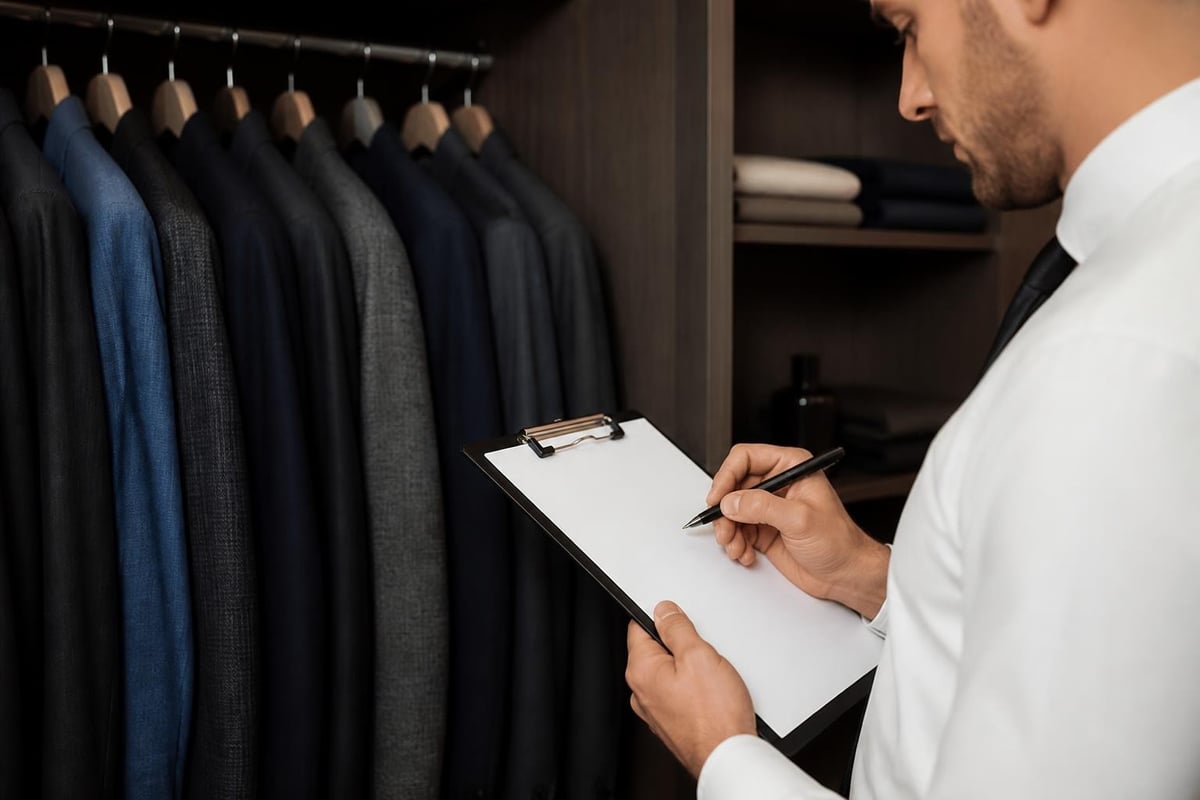 Workwear maintenance routine
