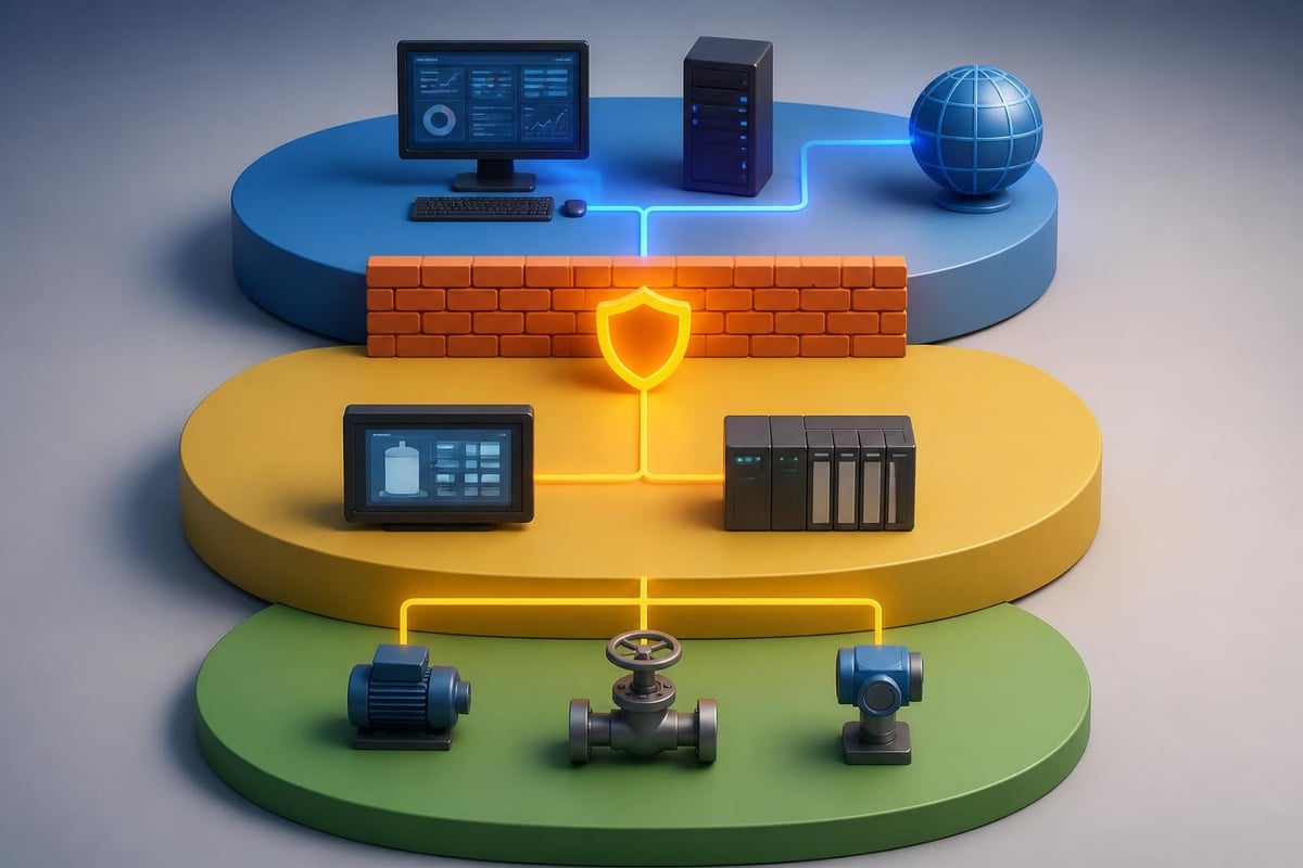OT security architecture layers