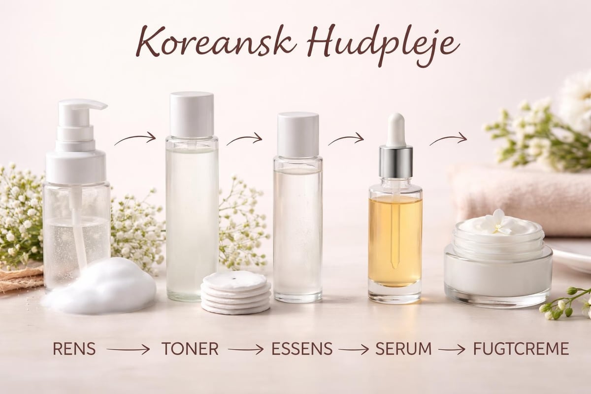 K beauty layering routine