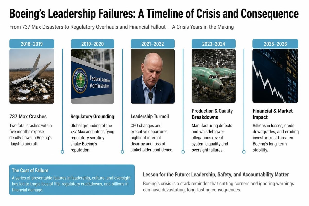 Boeing crisis timeline