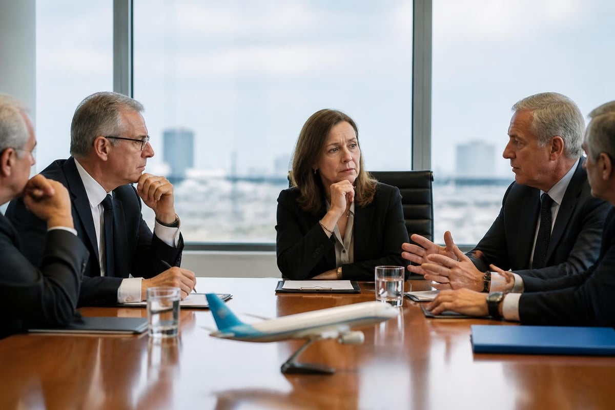 Boeing governance structure breakdown