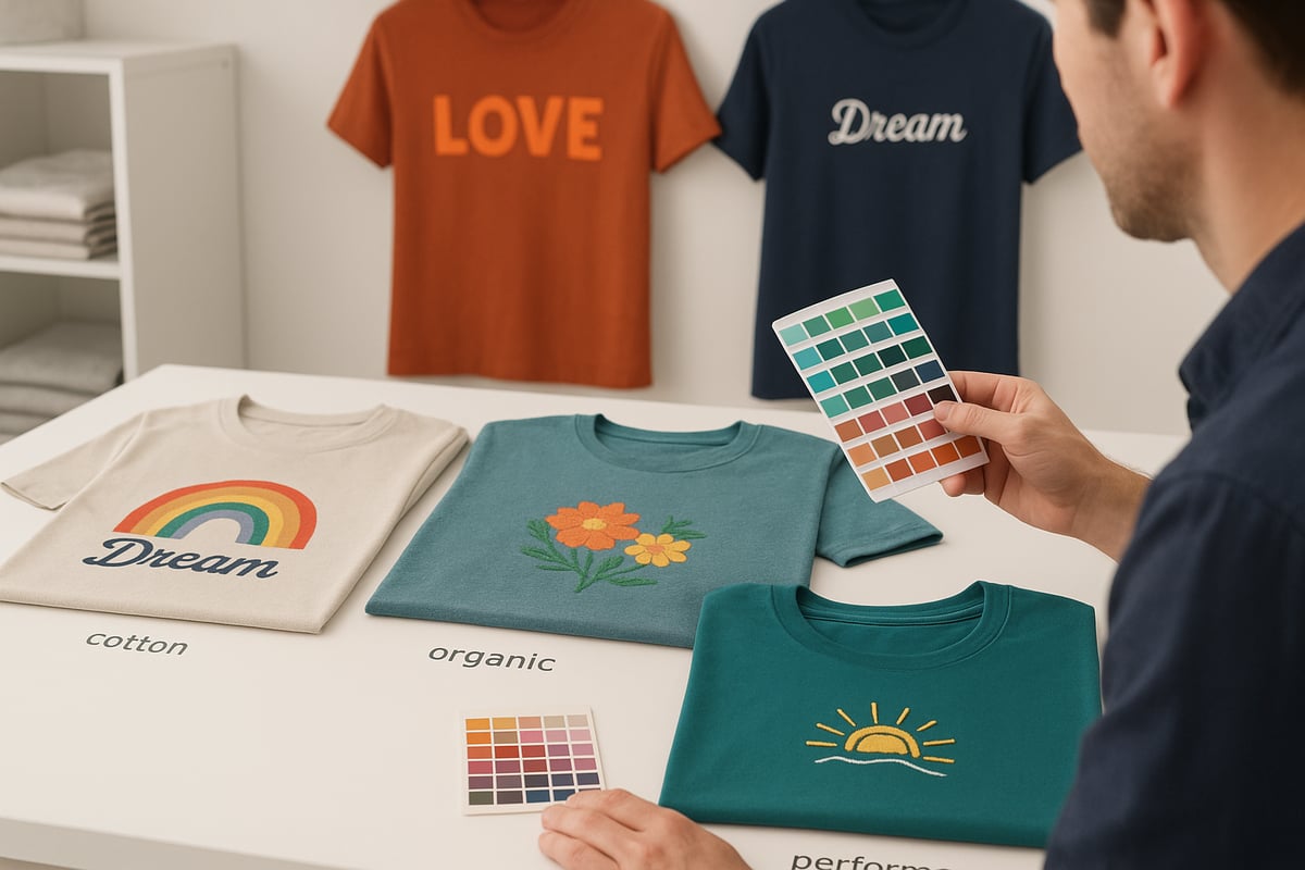 Step 2: Selecting the Right Tee Shirt and Printing Method