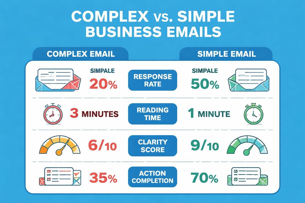 Email effectiveness comparison