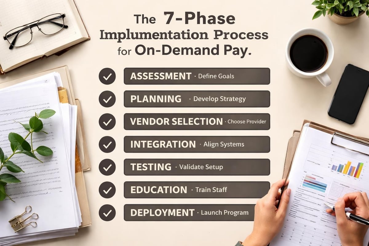 On-demand pay implementation roadmap