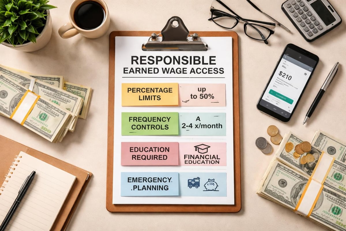 On-demand pay usage guidelines