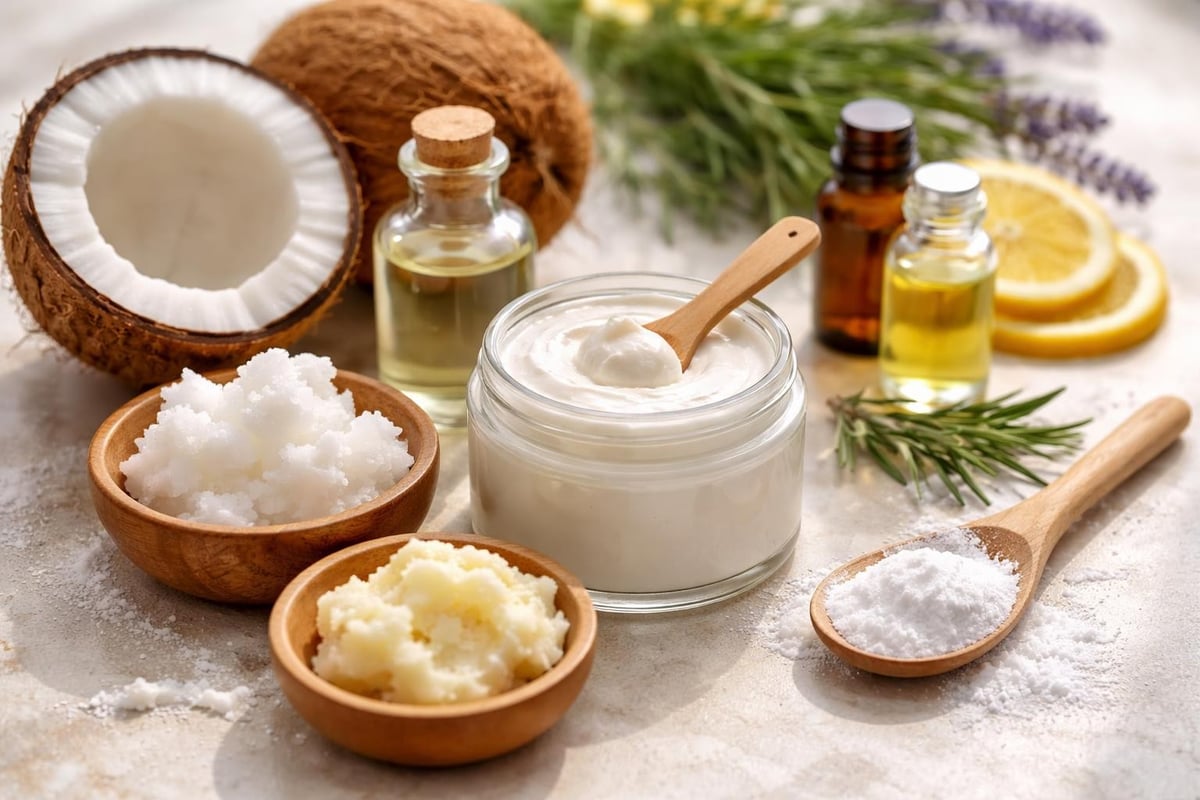 Naturlige ingredienser i deodorant cream