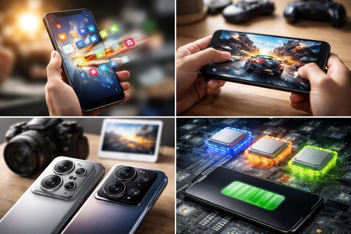 Smartphone chipset comparison