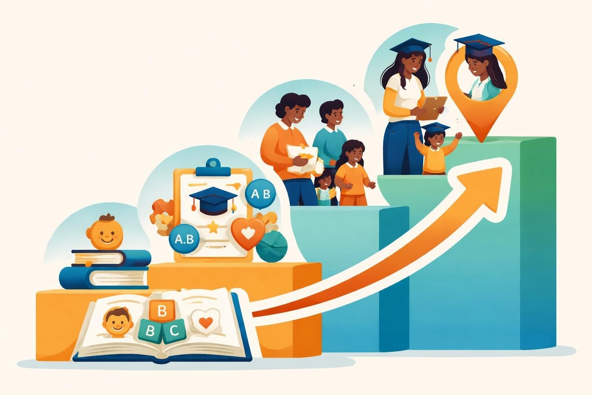 Early childhood education degree coursework