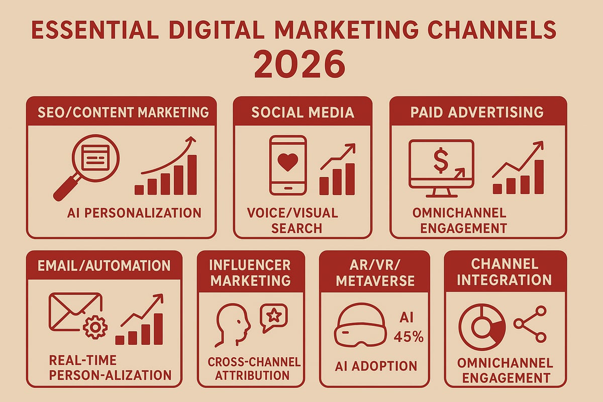 Essential Digital Marketing Channels and Tactics for 2026