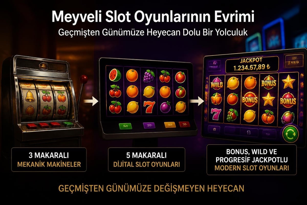 Meyve oyunlarının evrimi