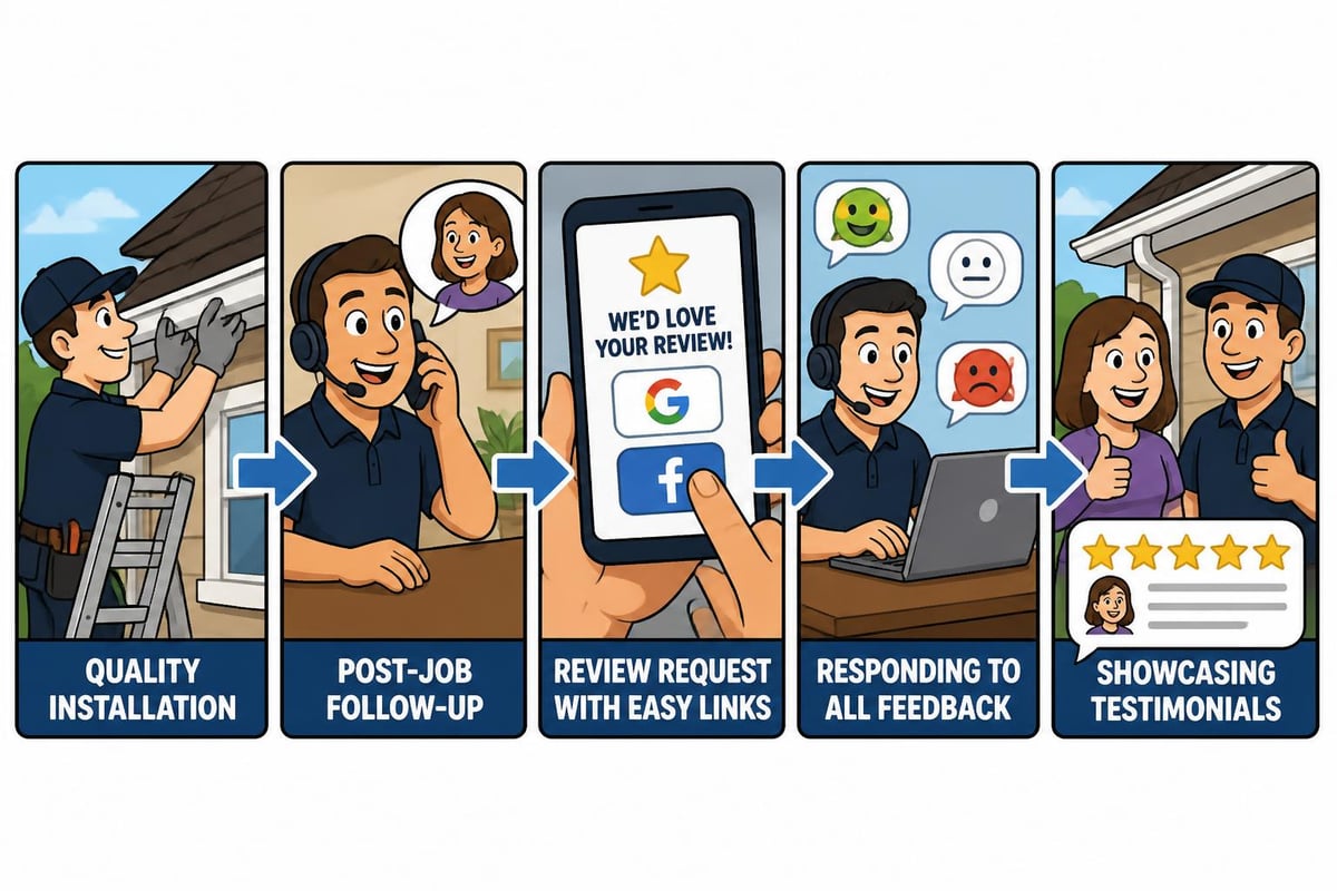 Review management workflow