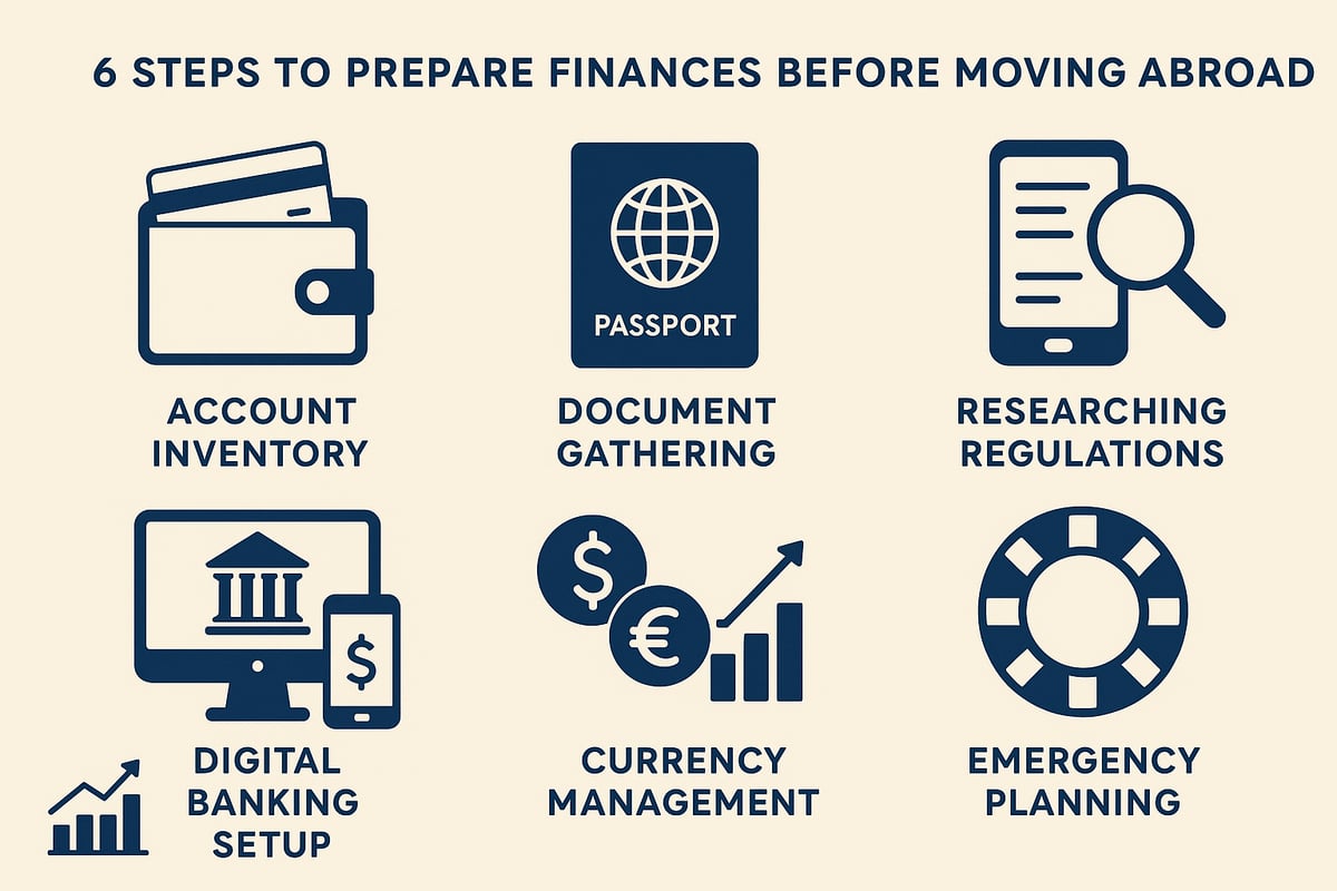 Step 1: Prepare Your Finances Before Moving Abroad
