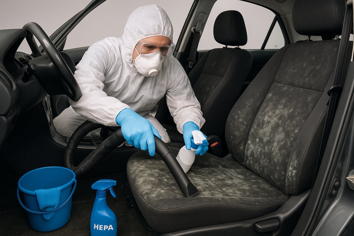 Step-by-Step Guide: How to Remove Mould from Car Interior