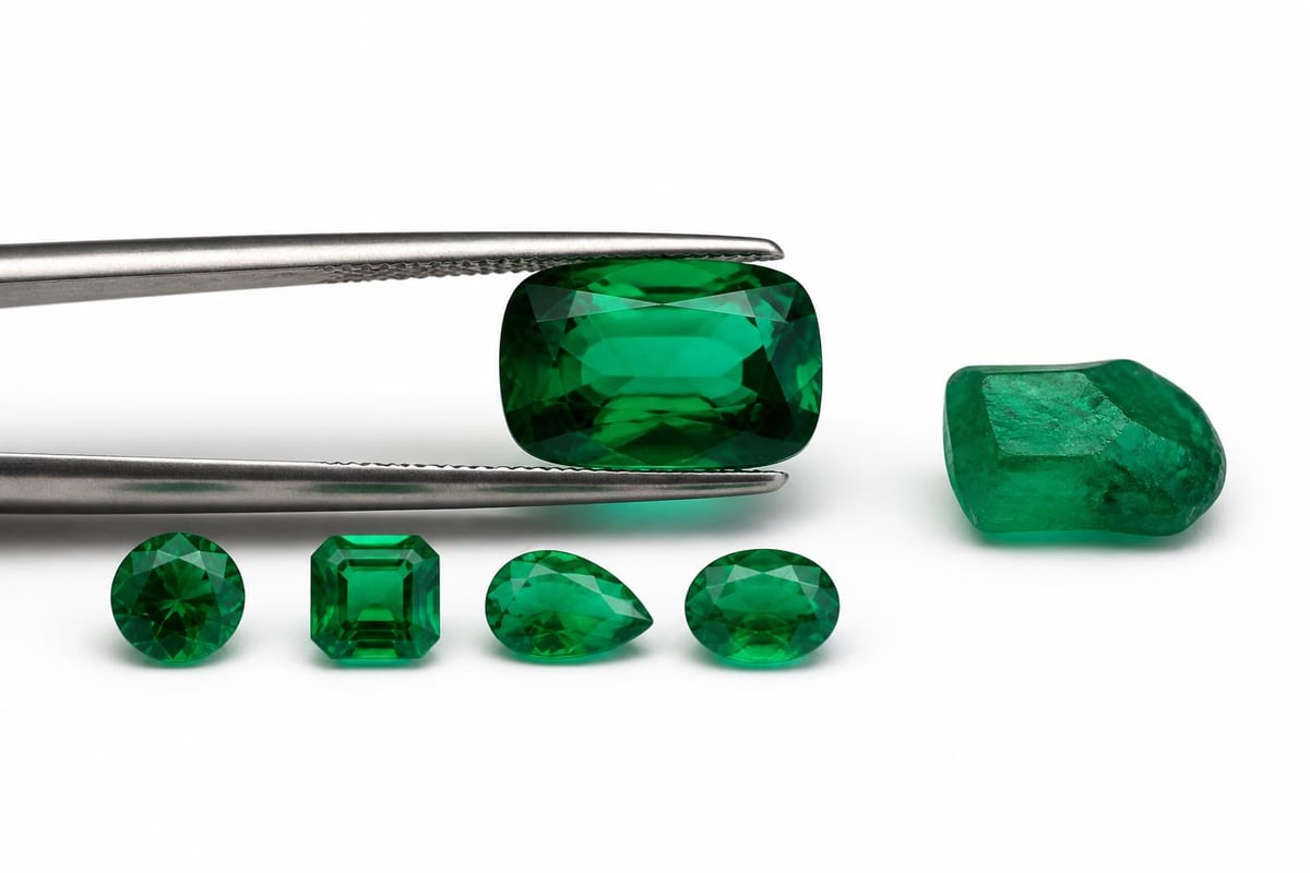 Green gemstone quality factors