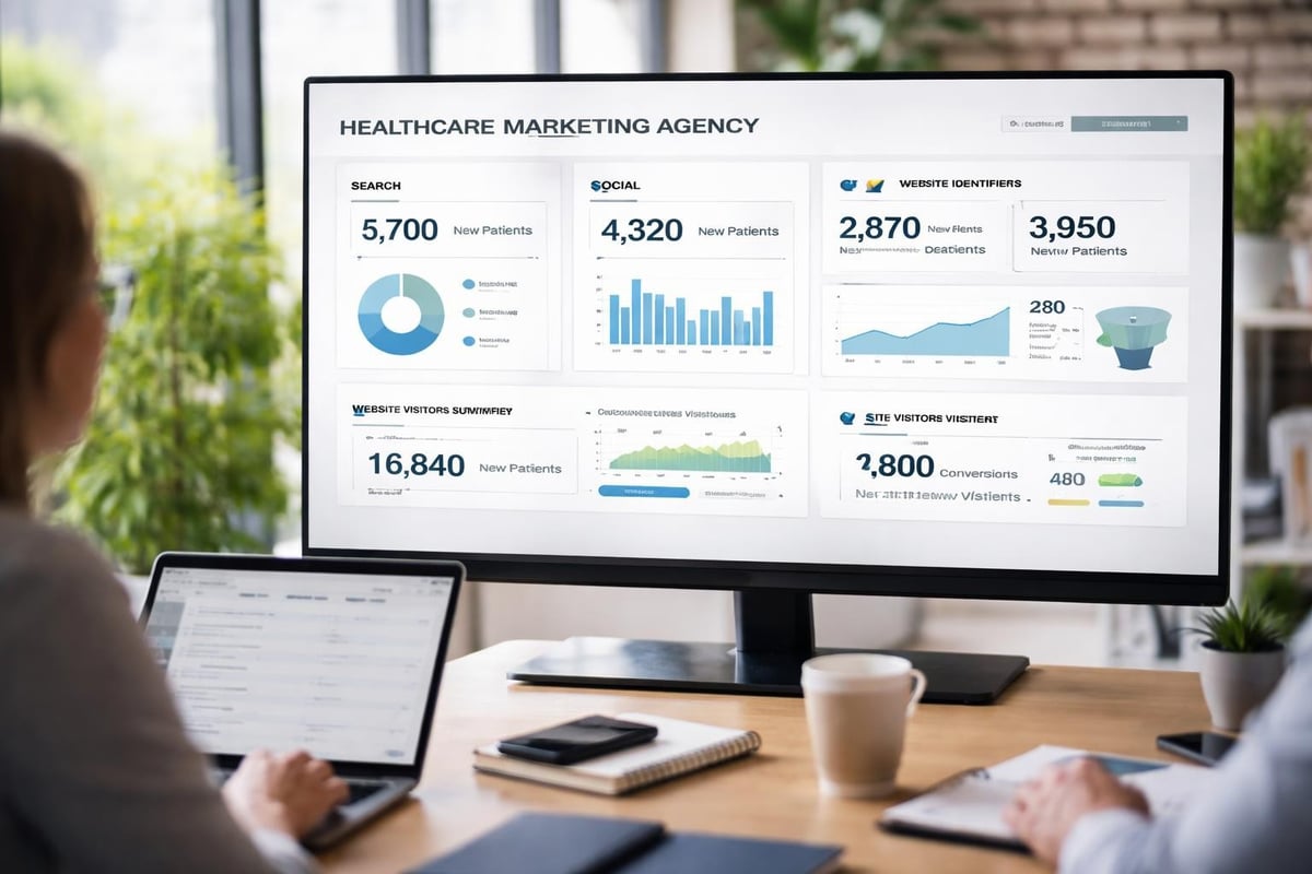 Media agency analytics dashboard