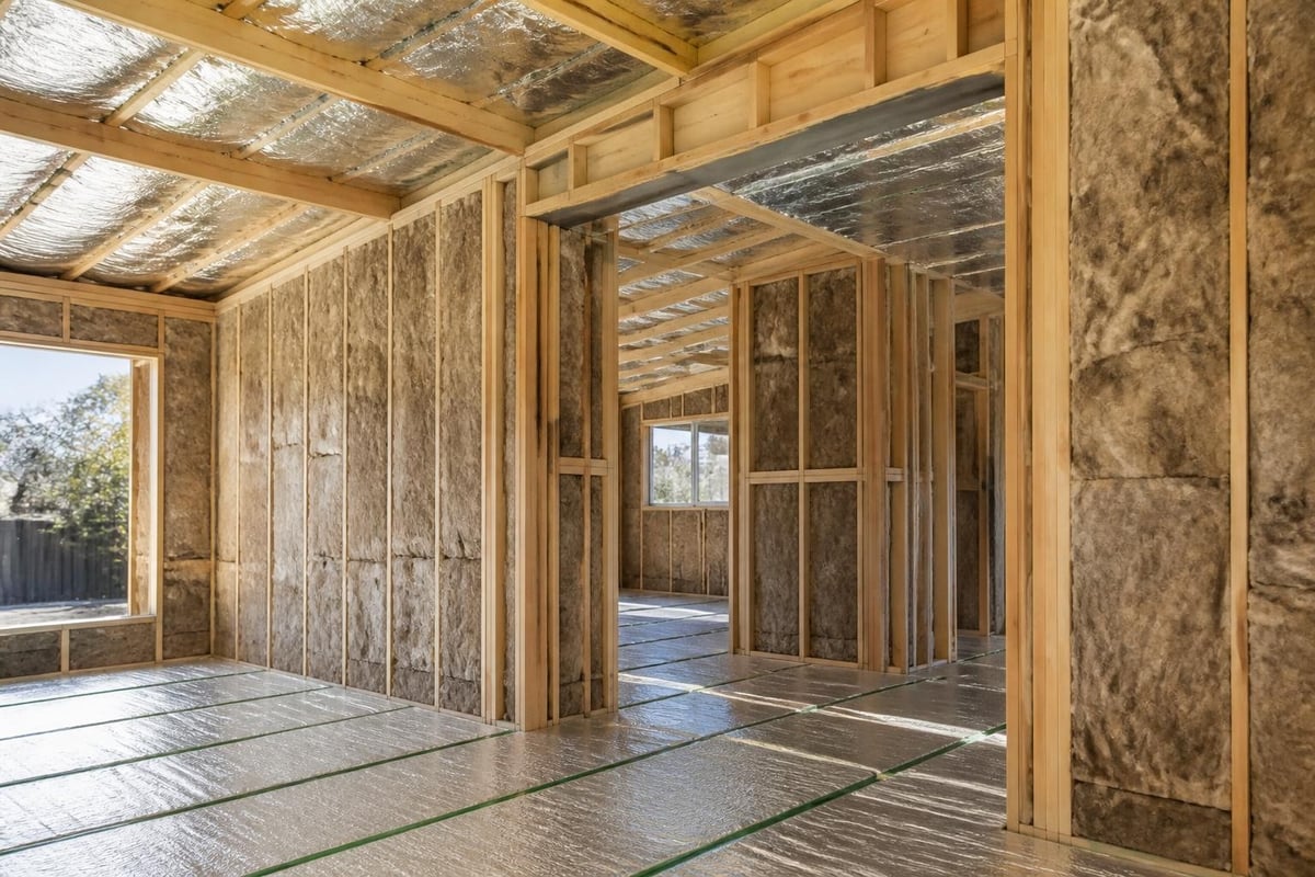 Complete home insulation system