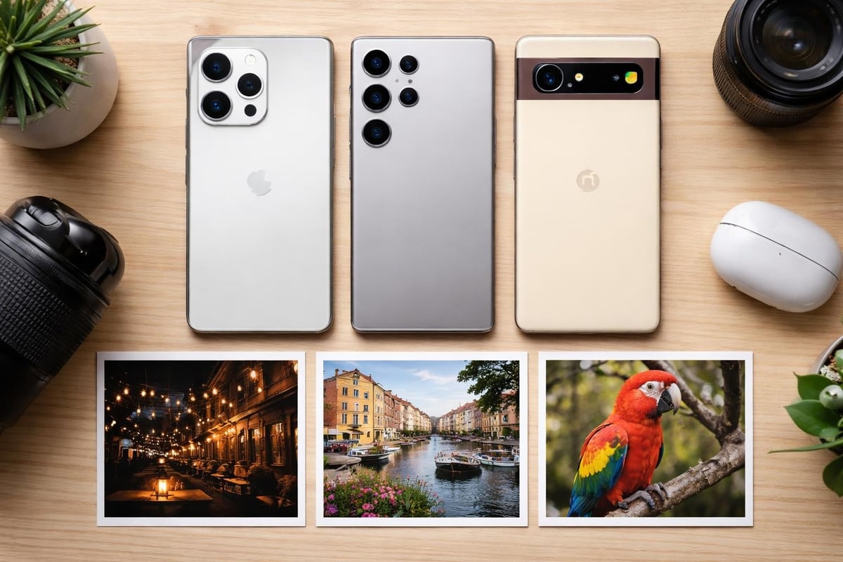 Flagship camera comparison