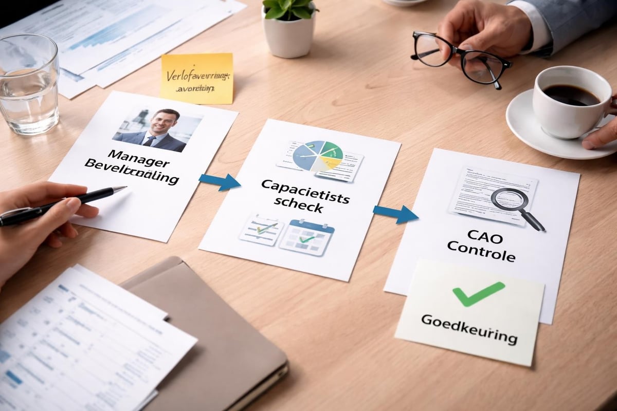 Verlof goedkeuringsproces