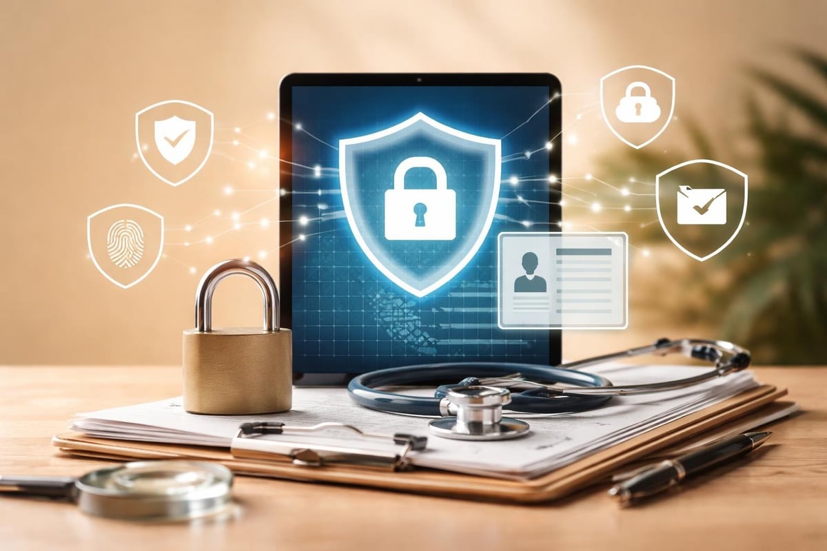 Healthcare data security layers
