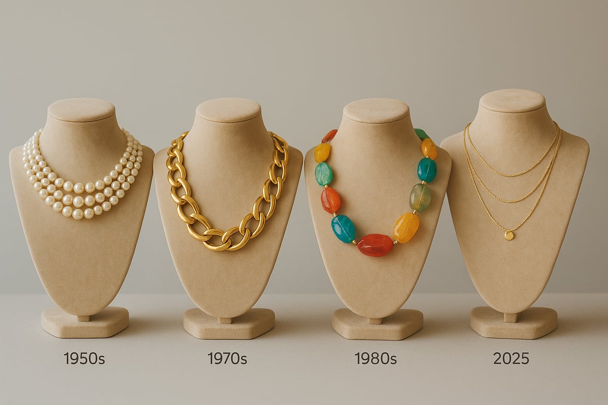 The Evolution of Costume Jewelry Necklaces: 2025 and Beyond