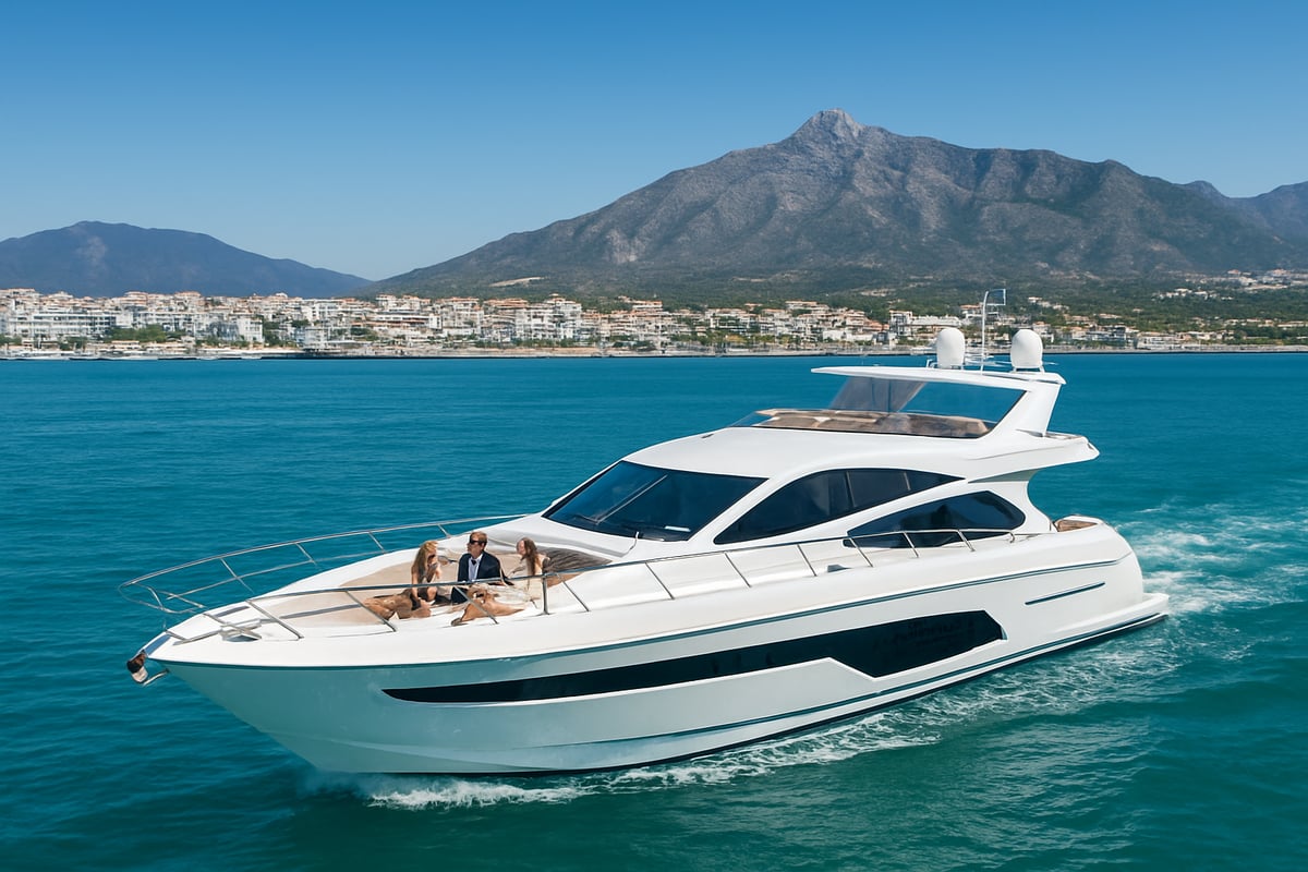 Types of Yacht Charters in Marbella