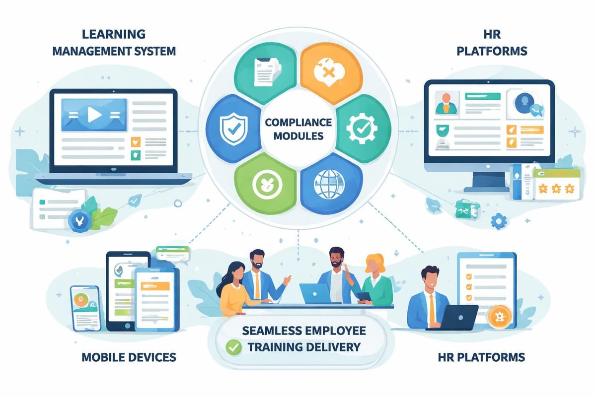 Compliance module delivery