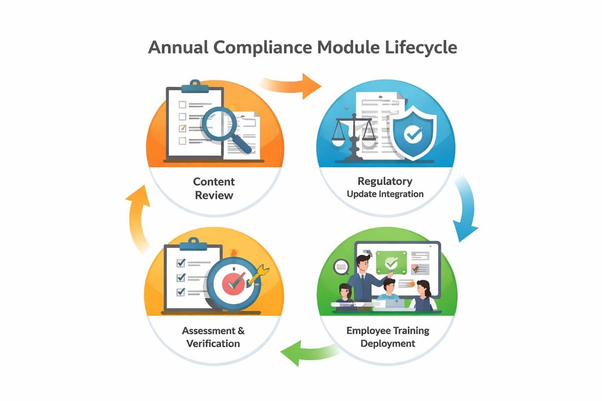 Compliance module lifecycle