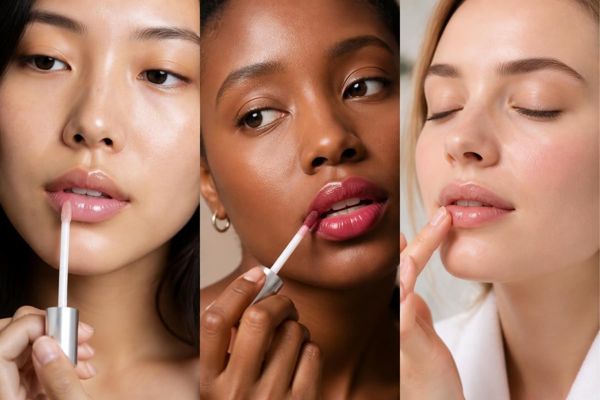 Gloss oil application methods