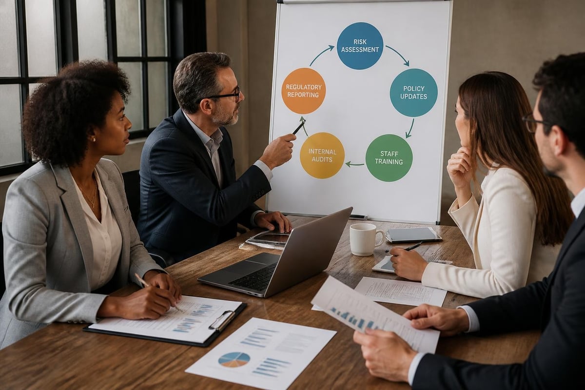 Compliance monitoring workflow