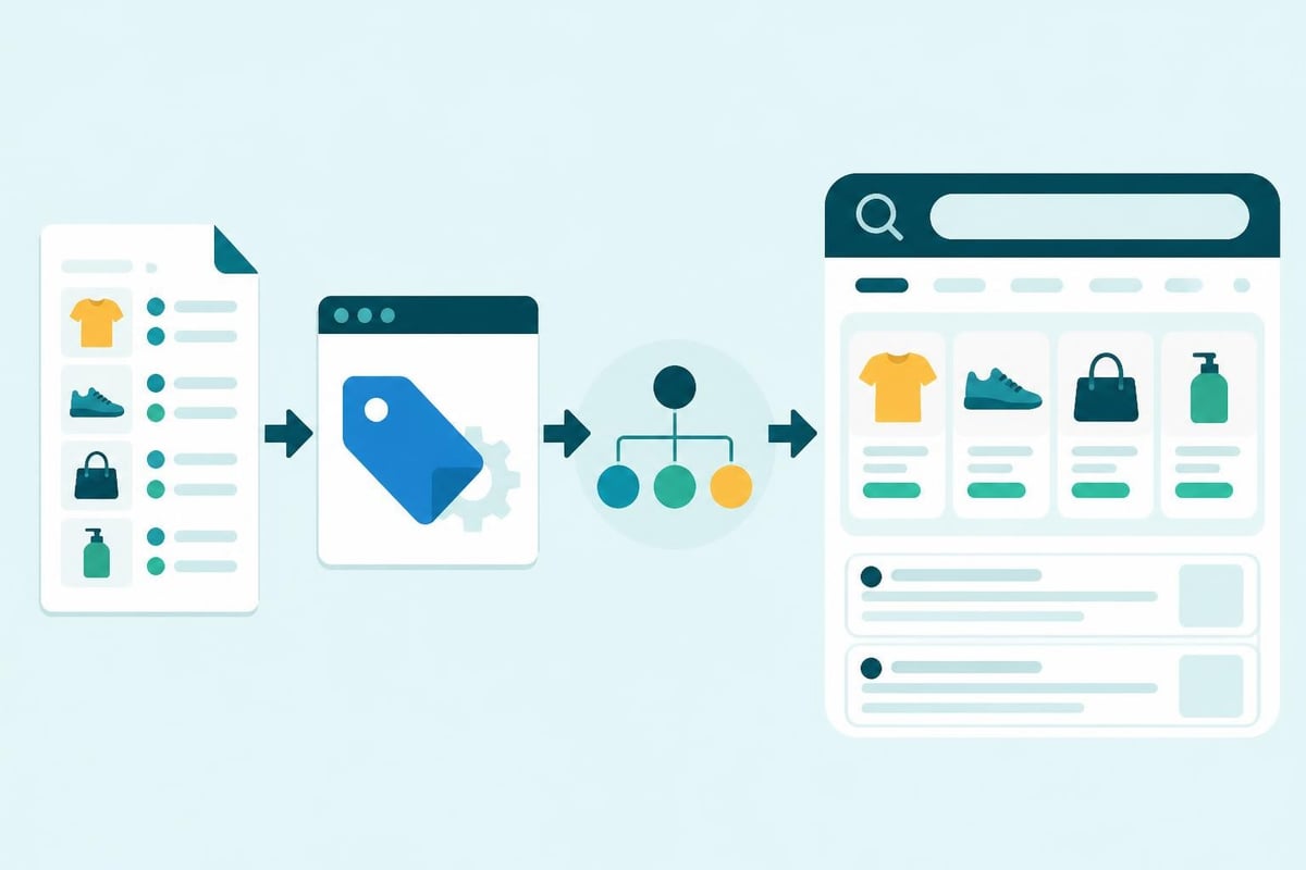 Shopping campaign structure
