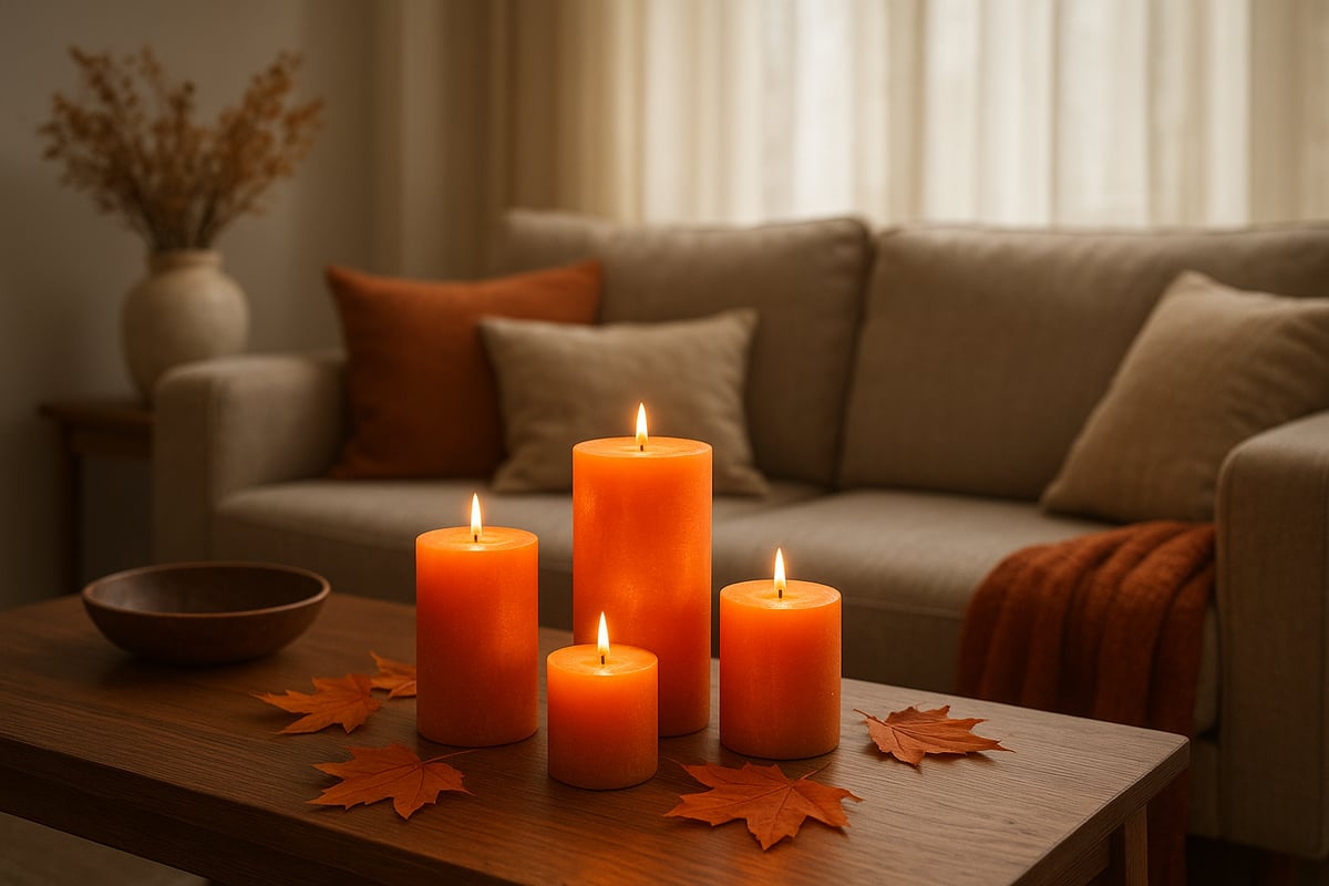 Styling with Orange Candles: Décor Tips for Every Room