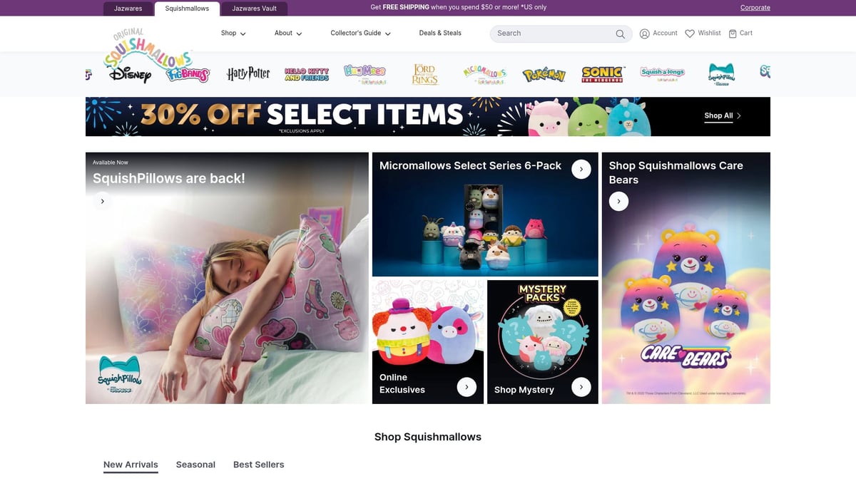 9 Brilliant Plush Gifts Ideas to Delight Loved Ones in 2026 - Squishmallows Licensed Characters