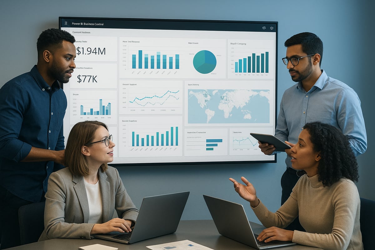 Análisis Avanzado y Visualización de Datos en Power BI Business Central