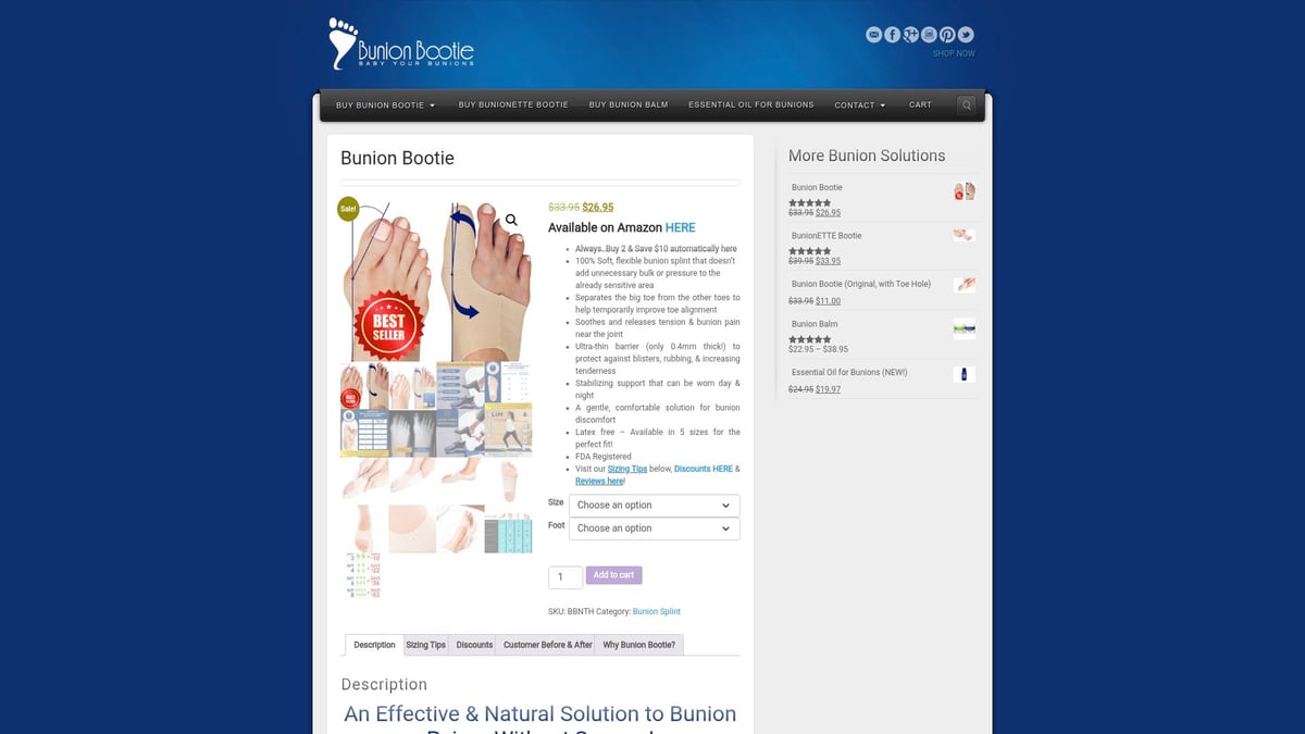 9 Essential Foot Bunion Pads for Comfort in 2025 - Bunion Bootie Ultra-Thin Bunion Protector