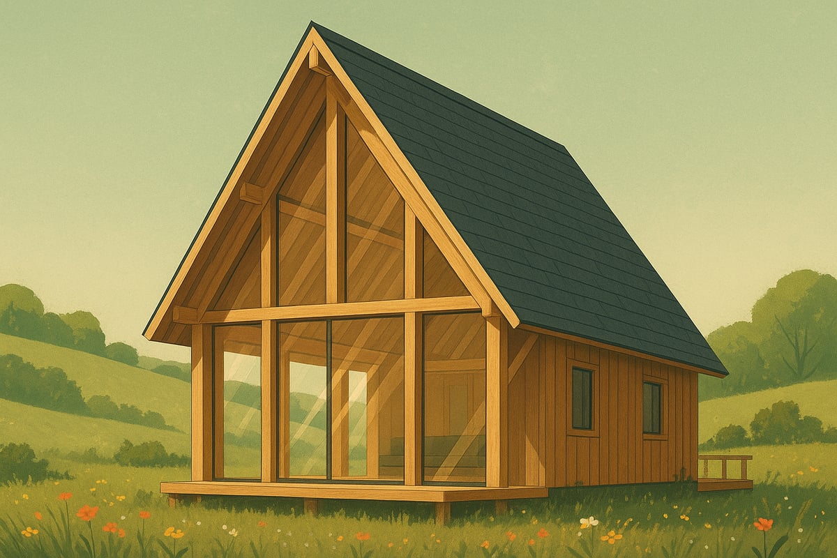 Understanding Timber Frame A Frame Houses