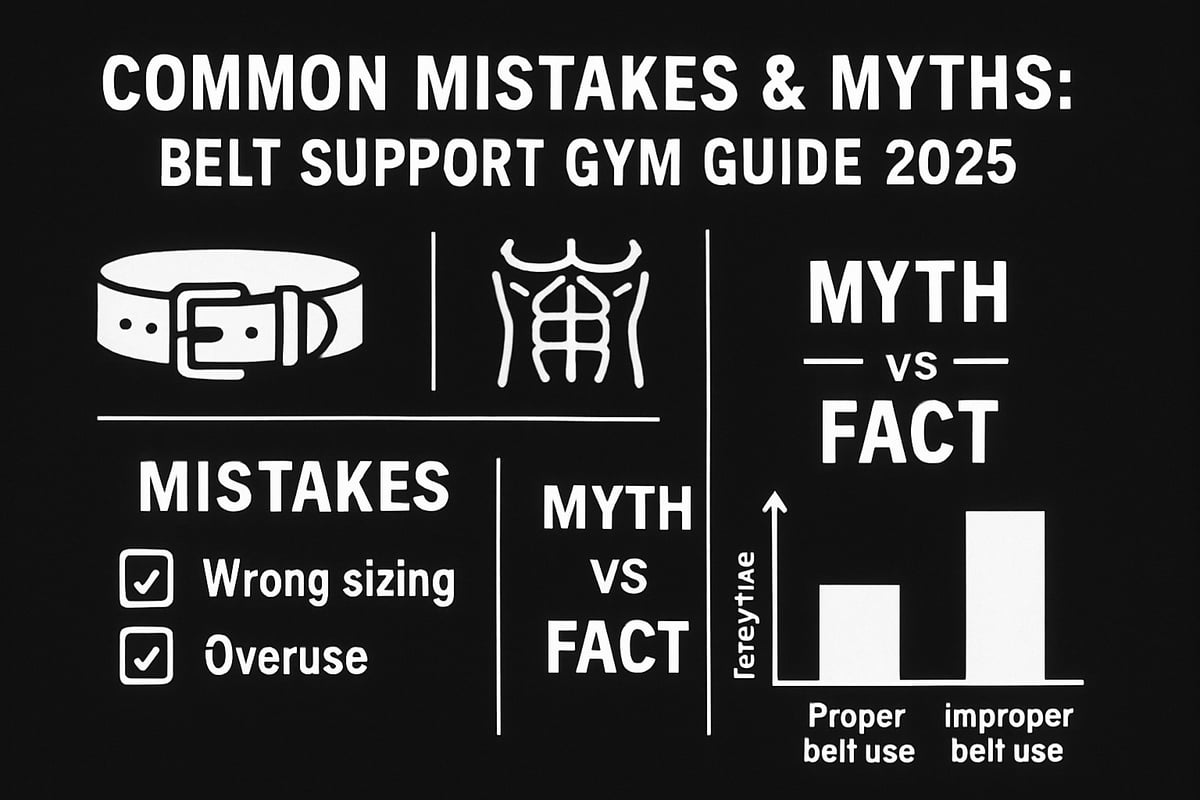 Common Mistakes and Myths About Belt Support