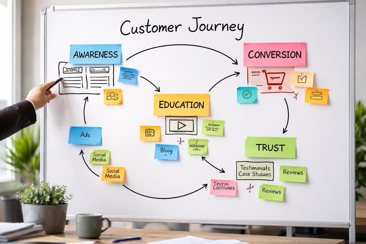 Transform Your Marketing Website into a Powerful Tool 1 Marketing website conversion funnel